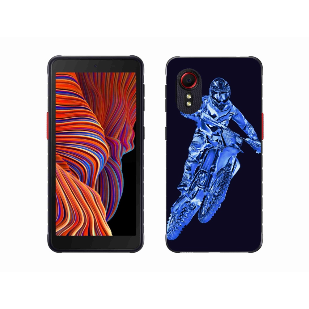 Zselés borítás mmCase Samsung Galaxy Xcover 5 - motocross 1