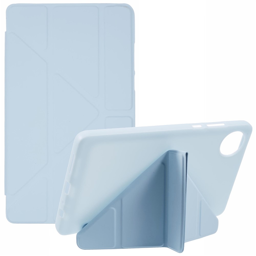 Origamis összecsukható táblagép tok Xiaomi Redmi Pad SE 8.7 - világoskék