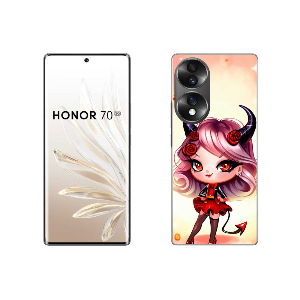 Zselés borítás mmCase a Honor 70-hez - cartoon devil