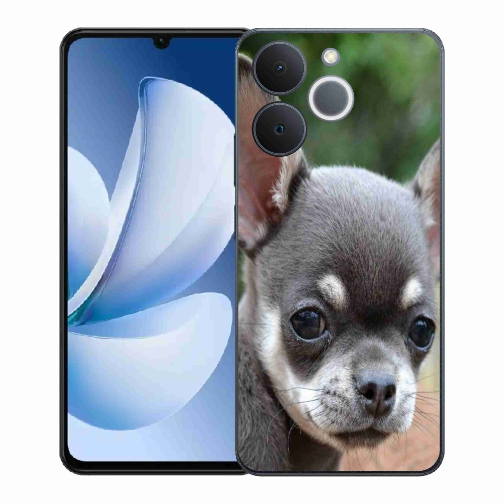 Zselés borítás mmCase a Realme Note 70T-hez - chihuahua