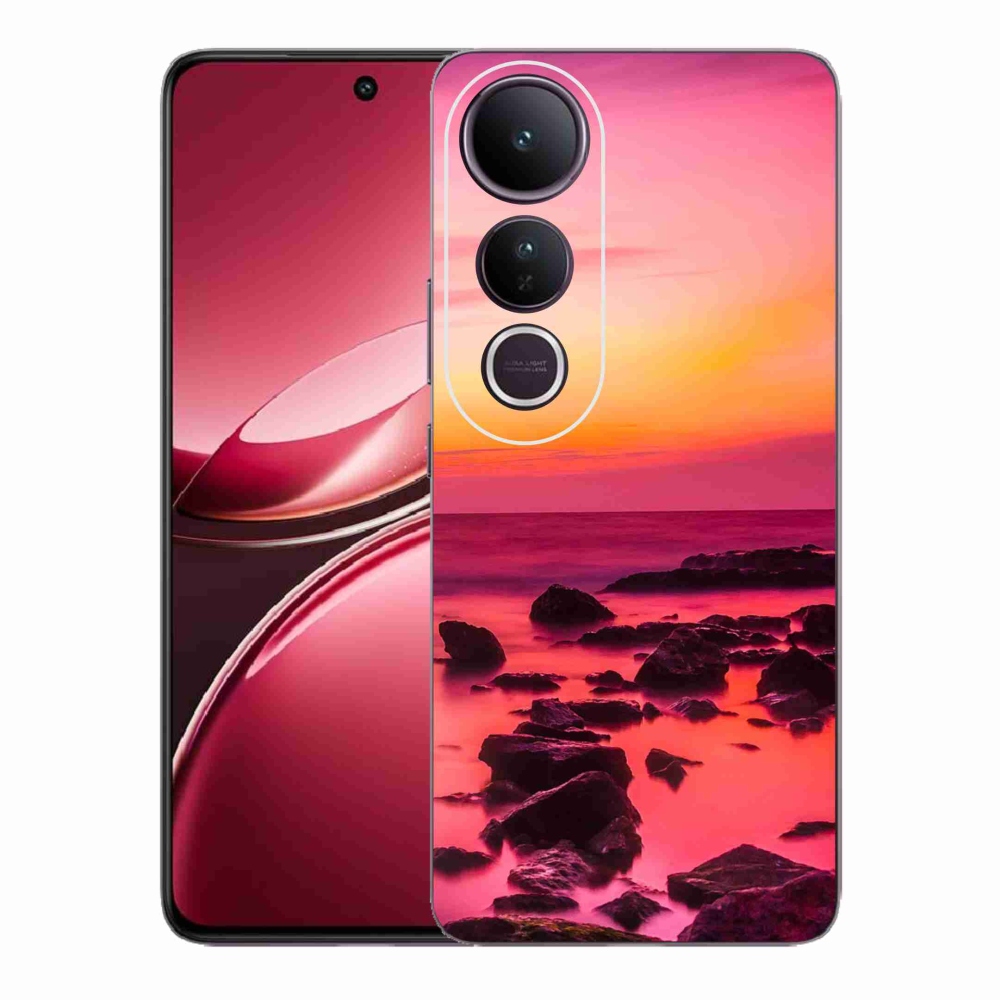 Gél borítás mmCase a Vivo V50 Lite 4G/5G készülékhez - tenger és ragyogás