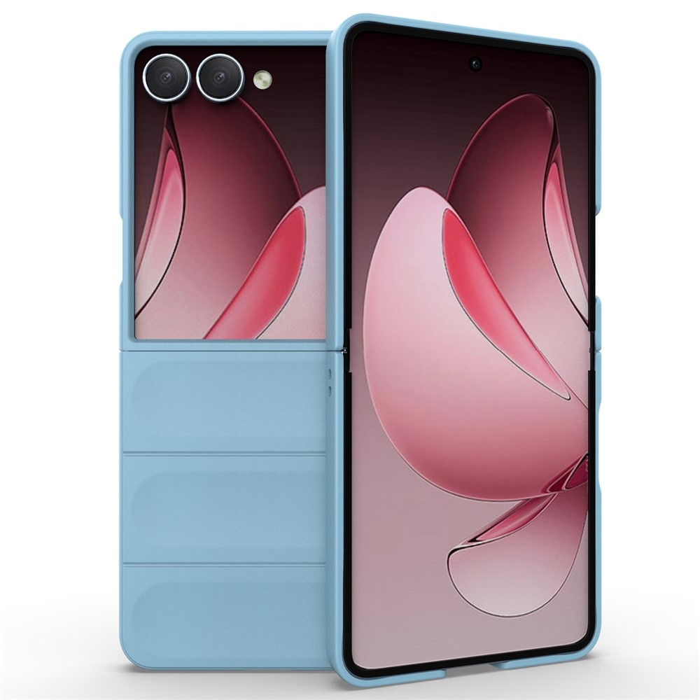Rugg tartós zselés tok Samsung Galaxy Z Flip7 5G - világoskék színben