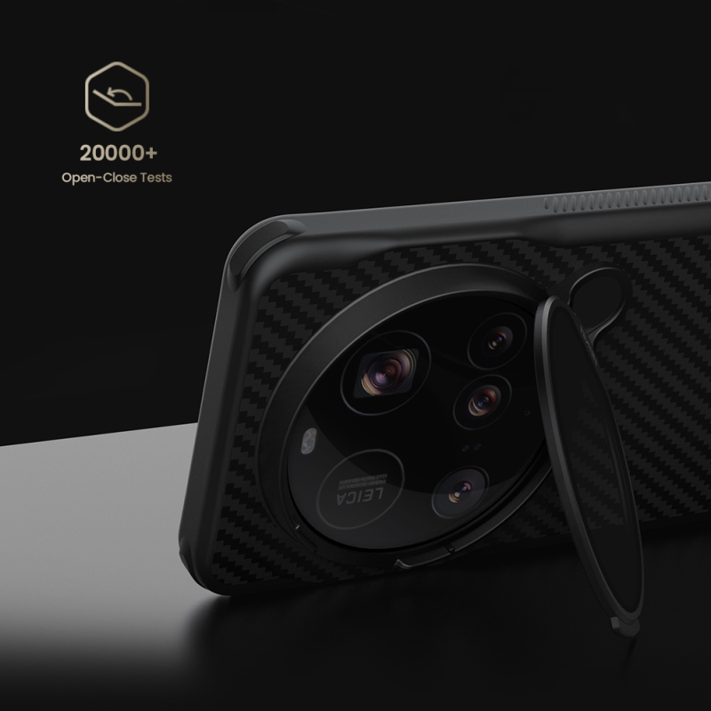 Nillkin CarboProp Aramid mágneses hátlap Xiaomi 15 Ultra fekete/átlátszó számára