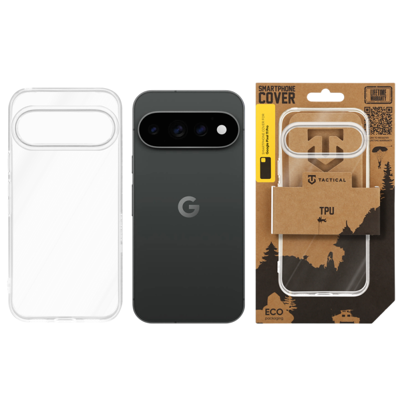 Tactical TPU tok a Google Pixel 11 Pro-hoz – átlátszó