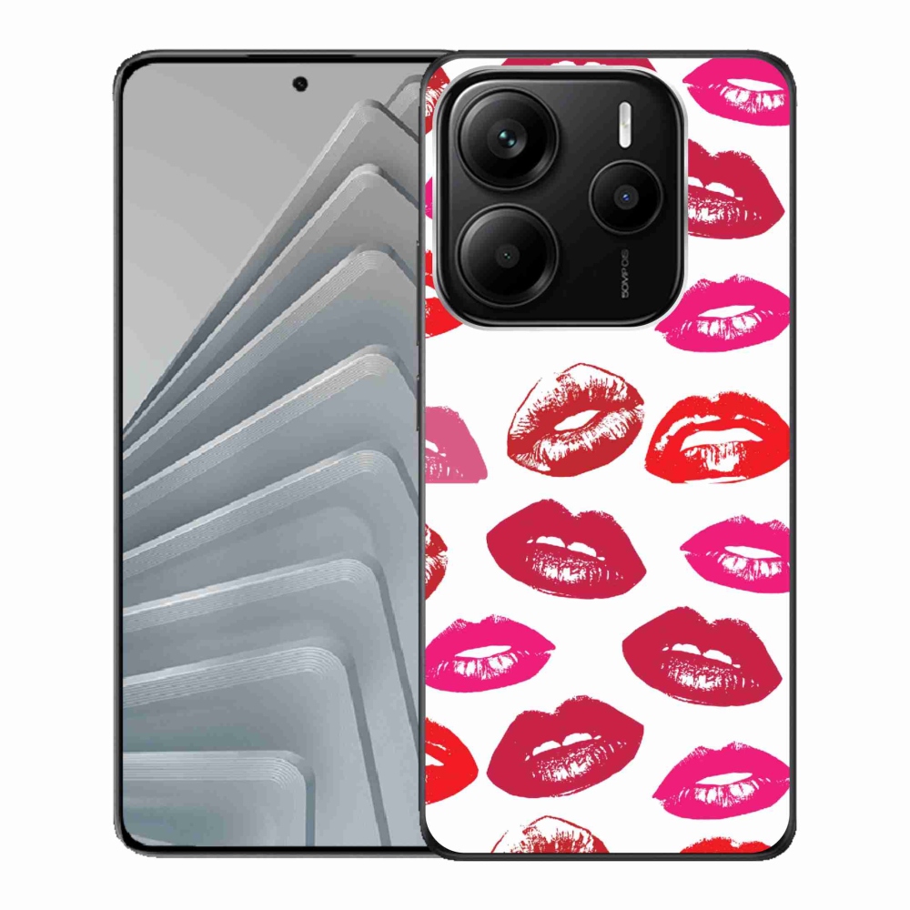 Gél borítás mmCase a Xiaomi Redmi Note 14 5G számára - ajkak