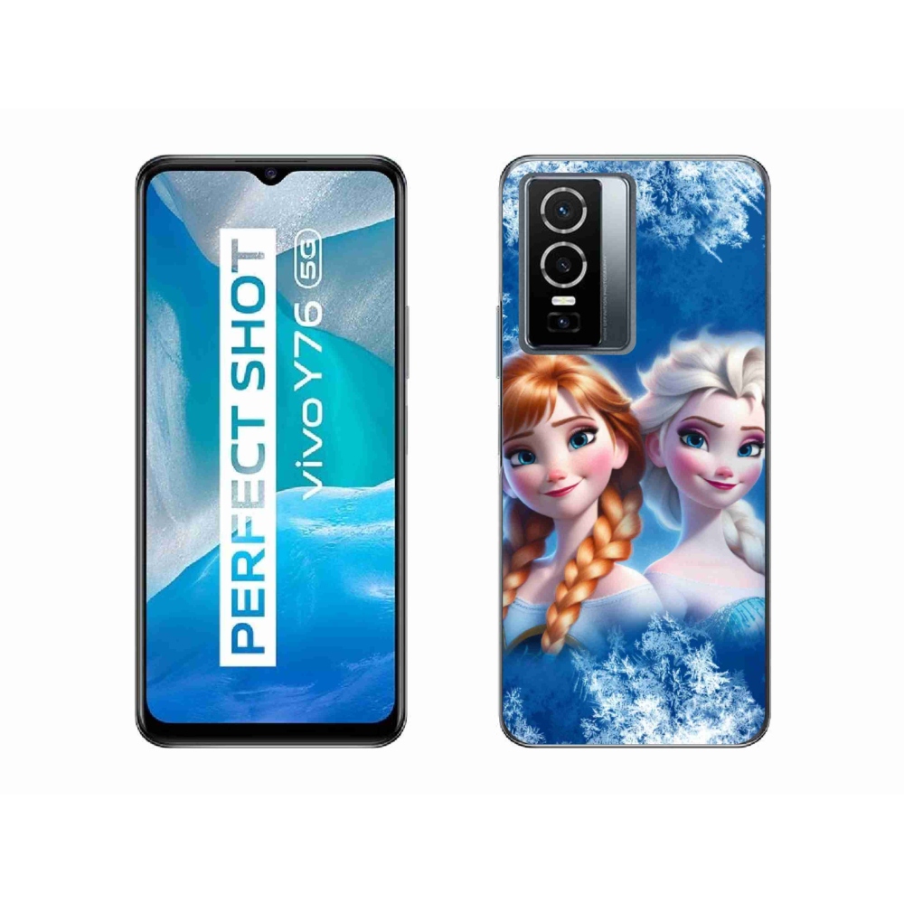 Gélburkolat mmCase a Vivo Y76 5G - Ice Kingdom 2 terméken