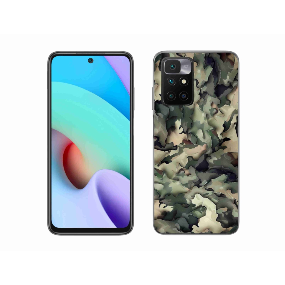 Zselés borítás mmCase a Xiaomi Redmi 10/Redmi 10 (2022) - terepszínű mintázat 9