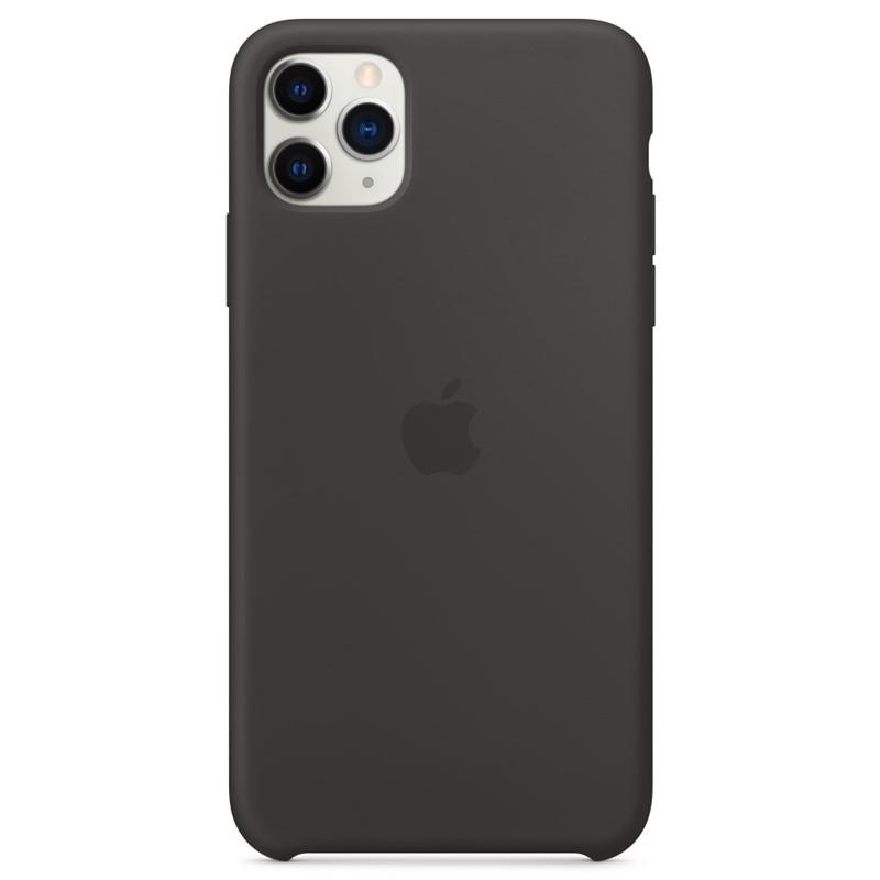 MX002ZM/A Apple szilikon borítás iPhone 11 Pro Max készülékhez Fekete