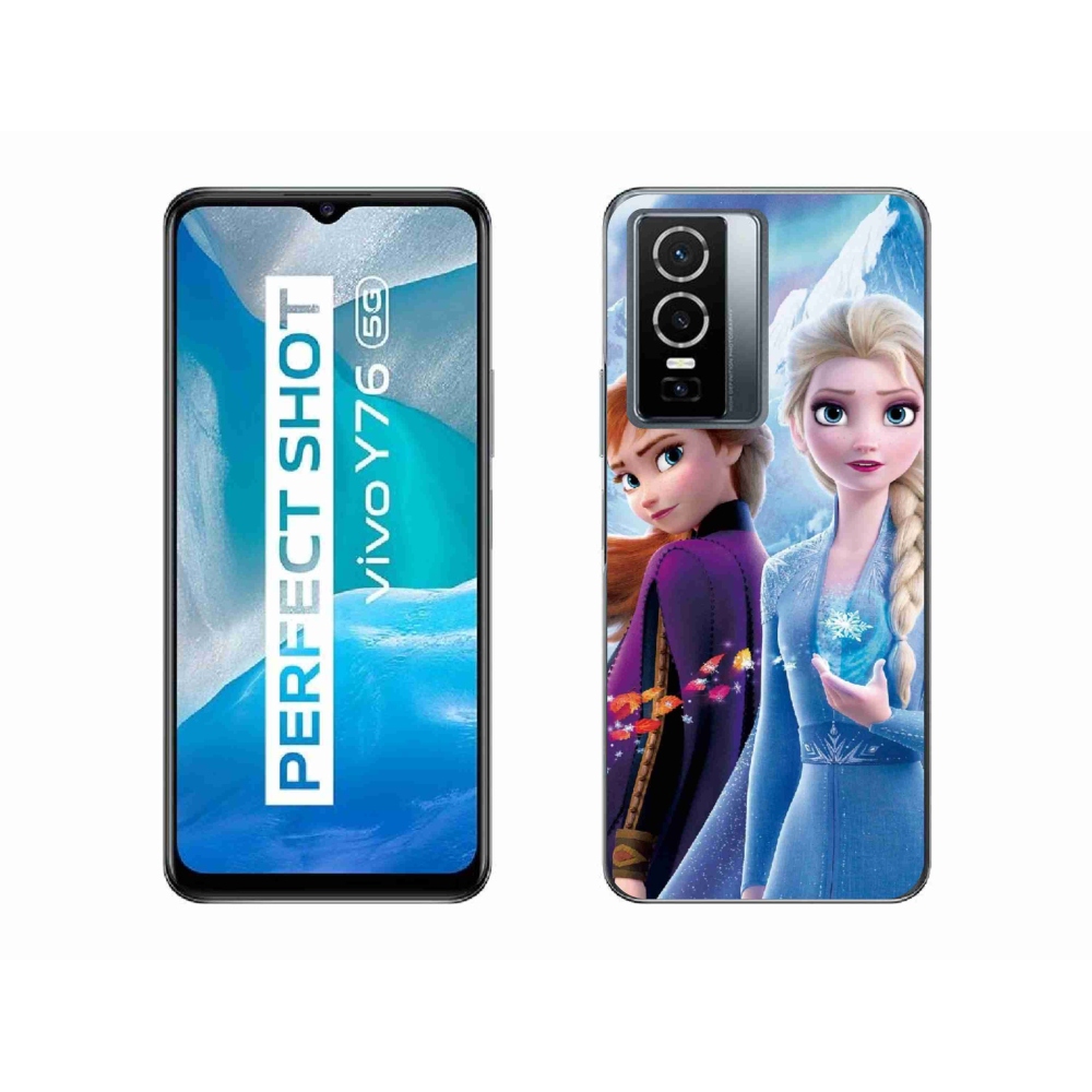 Gélburkolat mmCase a Vivo Y76 5G - Ice Kingdom 3-on
