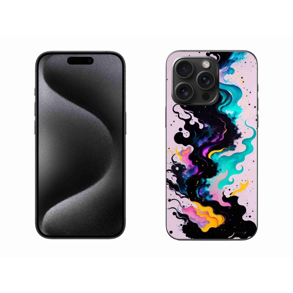 Gél borítás mmCase iPhone 15 Pro Max készülékhez - absztrakt motívum 4