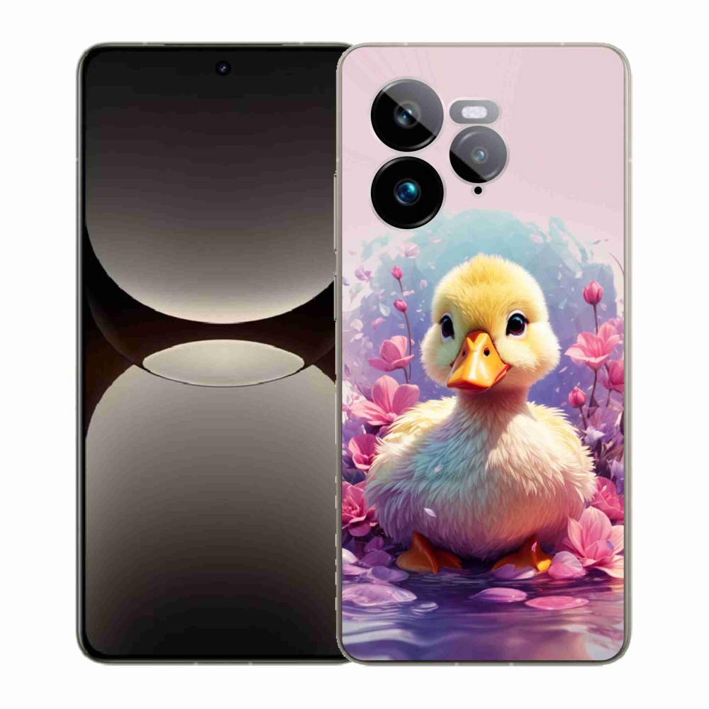 Gél borítás mmCase a Realme GT 7 Pro 5G számára - kacsa