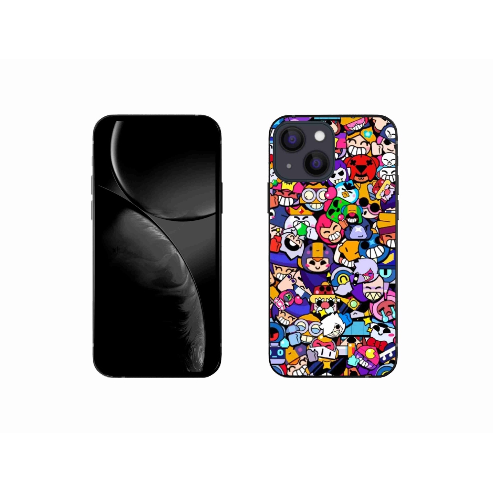 Gél borítás mmCase iPhone 13 mini 5.4 - verekedés csillagok 2