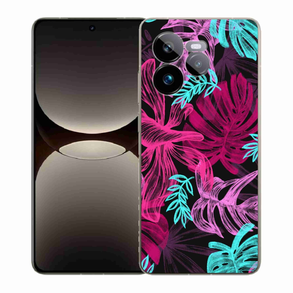 Zselés borítás mmCase a Realme GT 7 Pro 5G számára - virágok 1