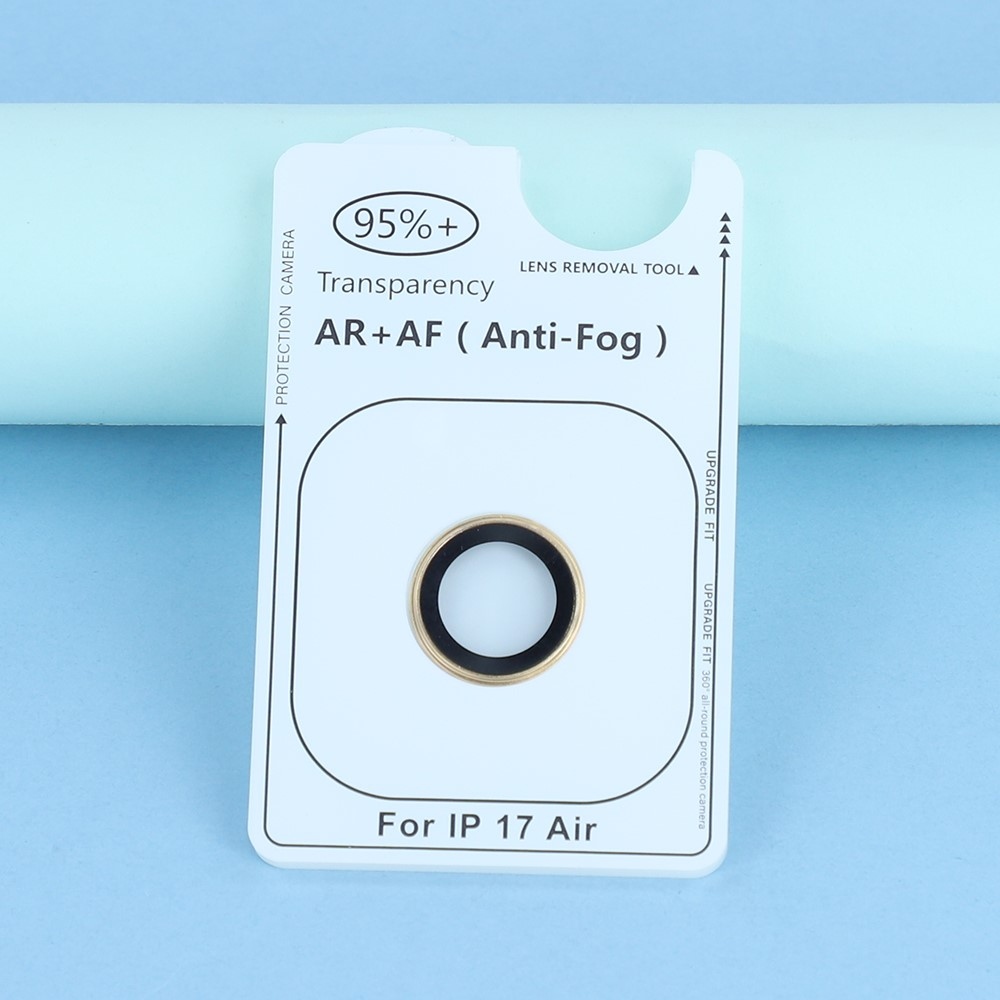 Ultra HD kamera lencse üveg iPhone 17 Air készülékhez (különálló üveg) - arany