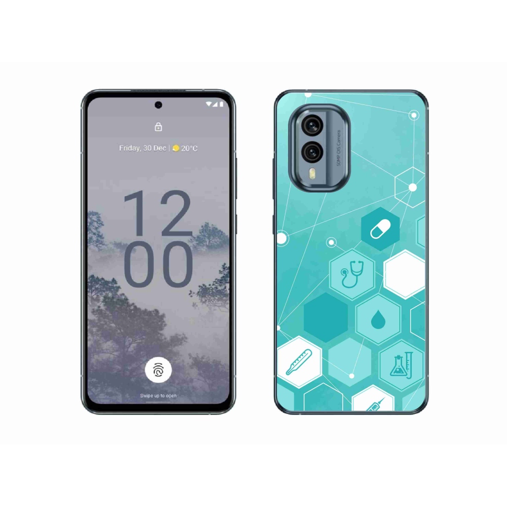 Zselés borítás mmCase a Nokia X30 5G készülékhez - Egészségügy 3