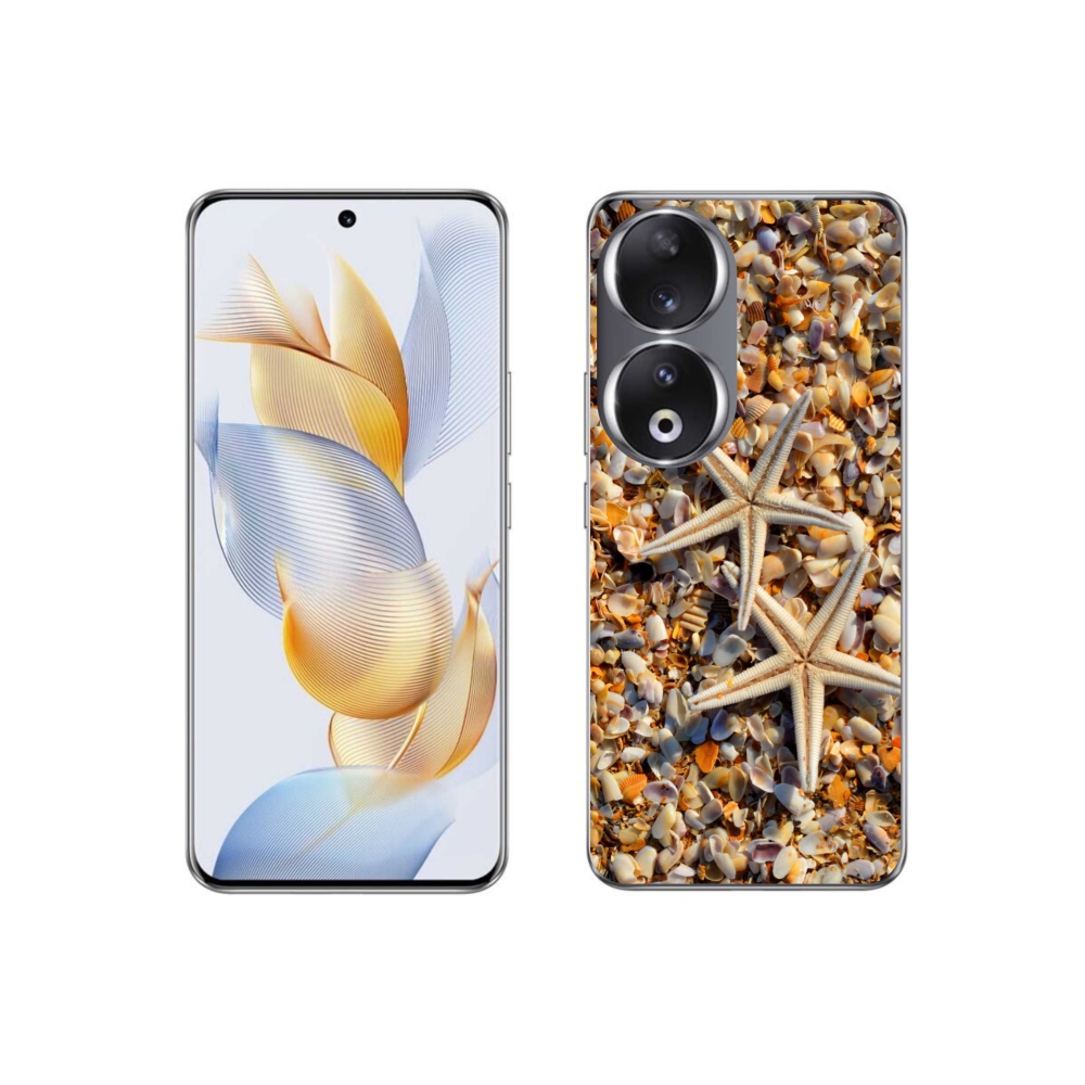 Zselés tok mmCase a Honor 90 készülékhez - tengeri csillag