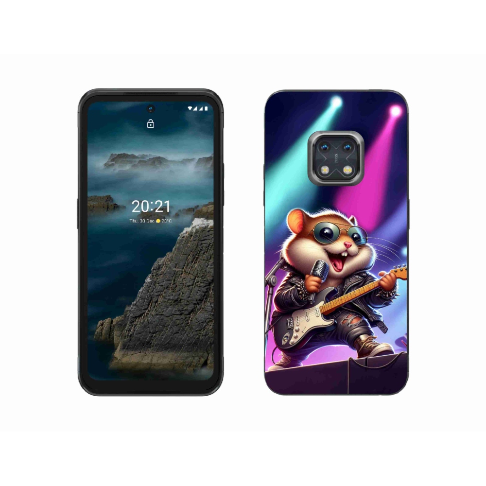 Zselés borítás mmCase a Nokia XR20 készülékhez - hörcsög rocker
