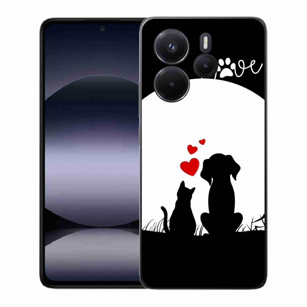 Gél borítás mmCase a Xiaomi Redmi Note 14-hez - állatszerelem