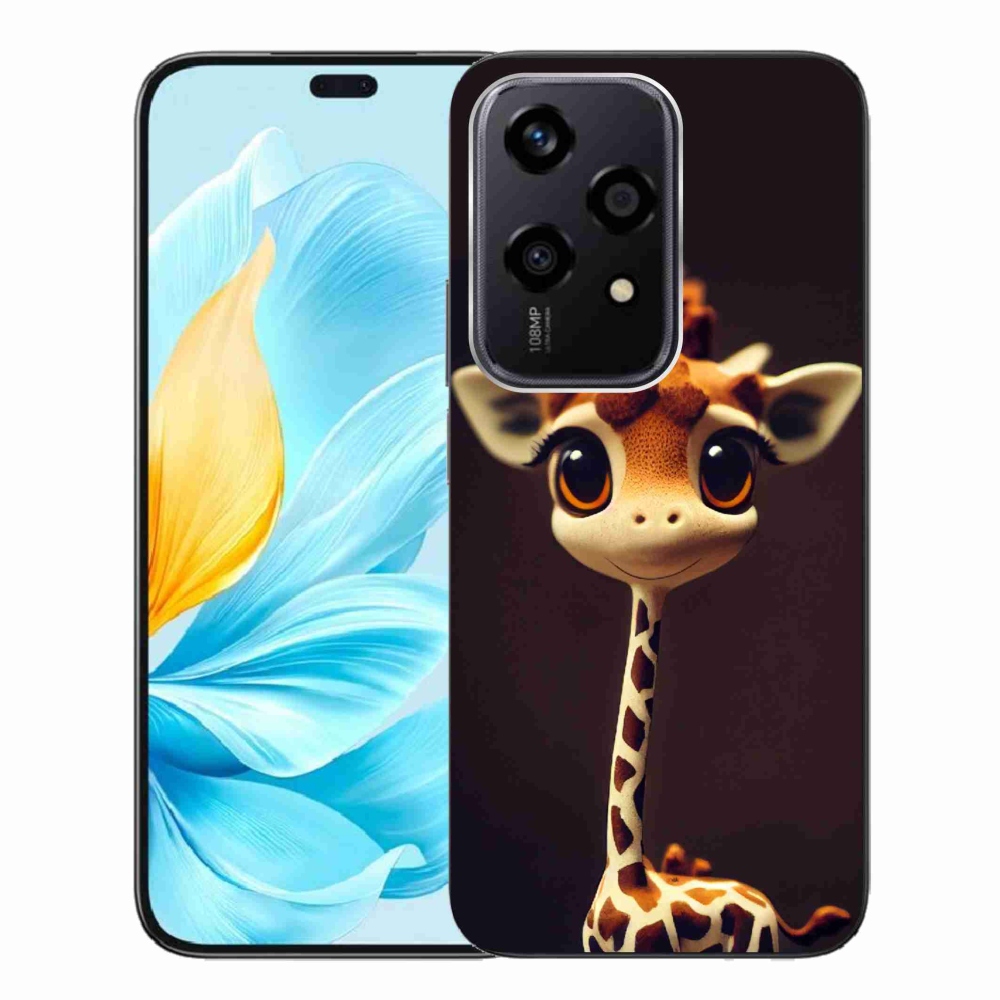 Zselés borítás mmCase a Honor 200 Lite 5G készülékhez - kis zsiráf