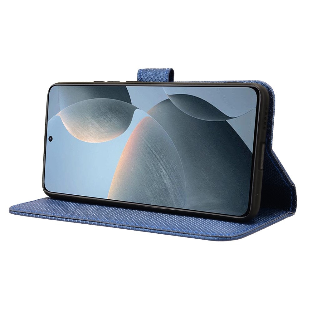 Csuklótáska a Xiaomi Poco X6 Pro 5G számára - kék