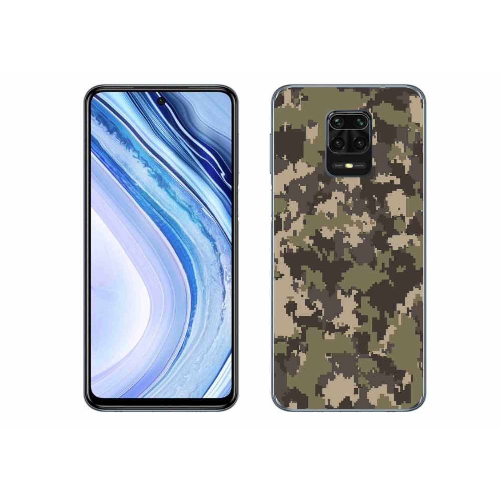 Gél borítás mmCase a Xiaomi Redmi Note 9 Pro számára - terepszínű minta 12