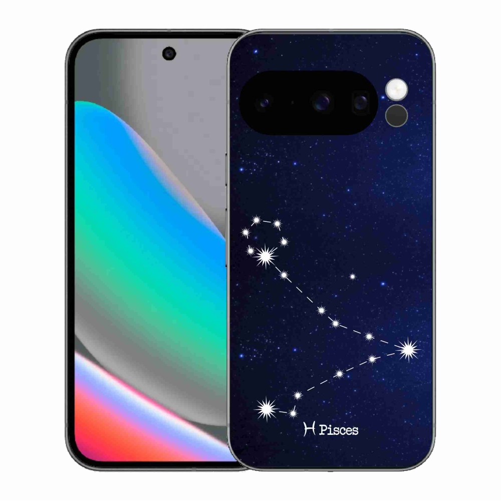 Gél borítás mmCase a Google Pixel 10 Pro számára - csillagkép Halak