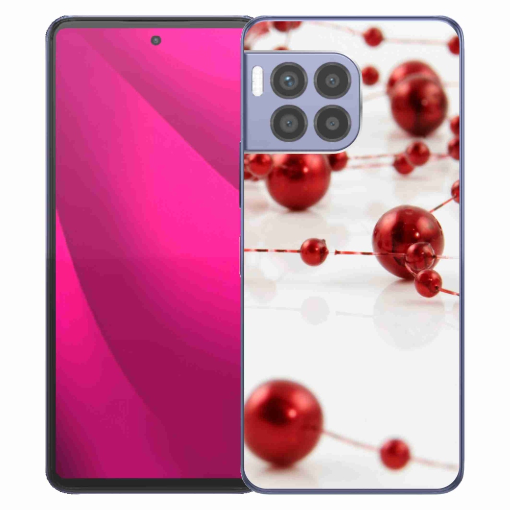 Zselés borítás mmCase a T-Mobile T Phone 2 Pro készülékhez - Karácsonyi lánc