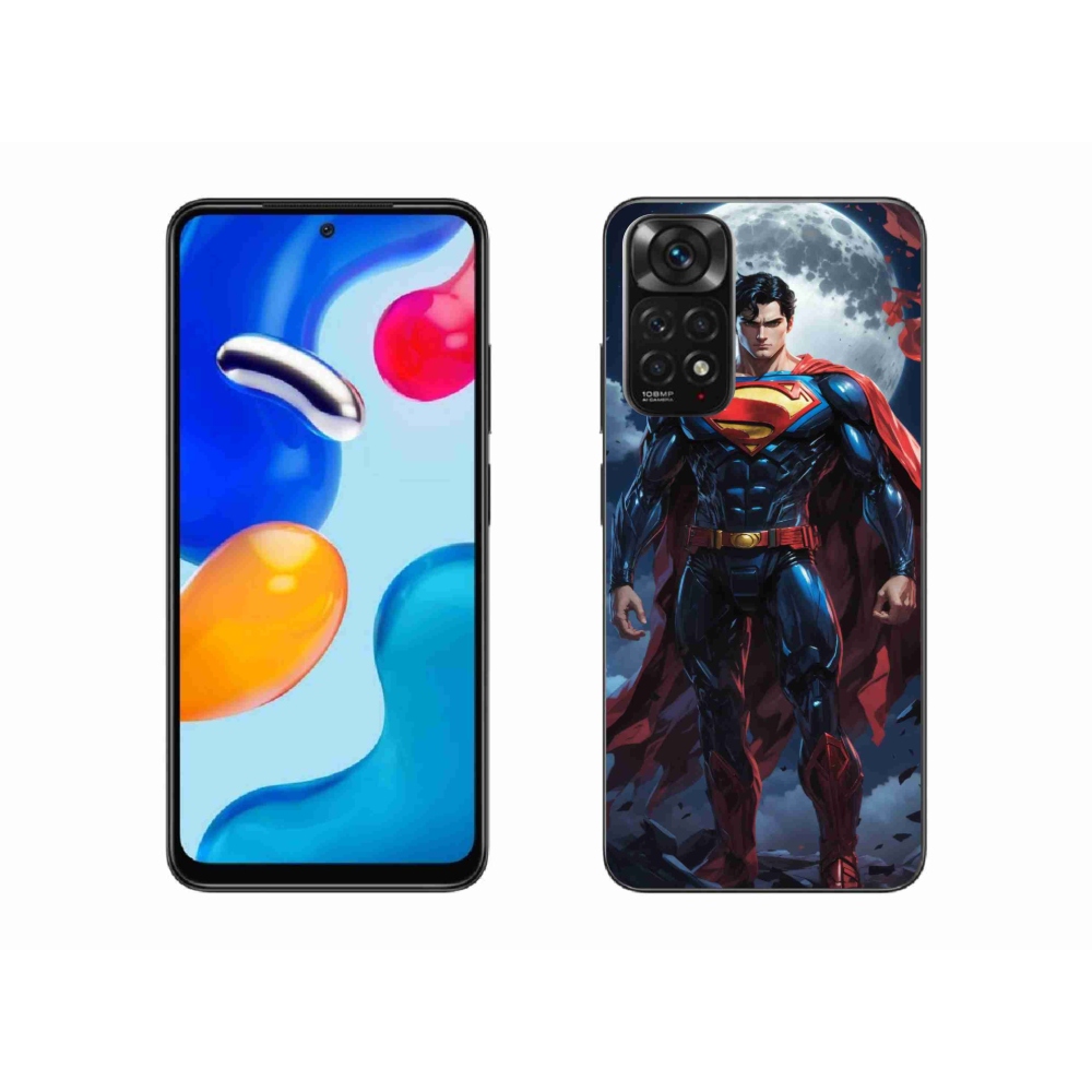 Gél borítás mmCase a Xiaomi Redmi Note 11 4G-hez - superman