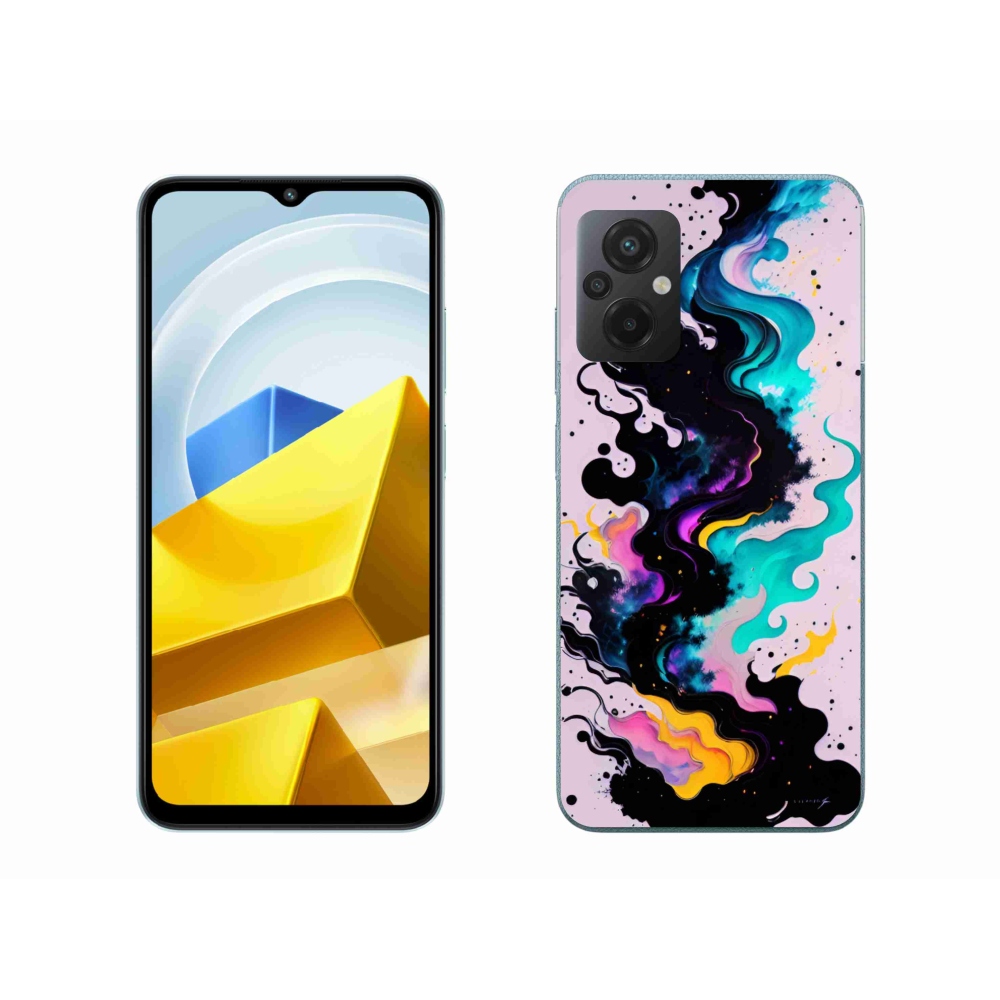 Gél borítás mmCase a Xiaomi Poco M5 4G készülékhez - absztrakt motívum 4