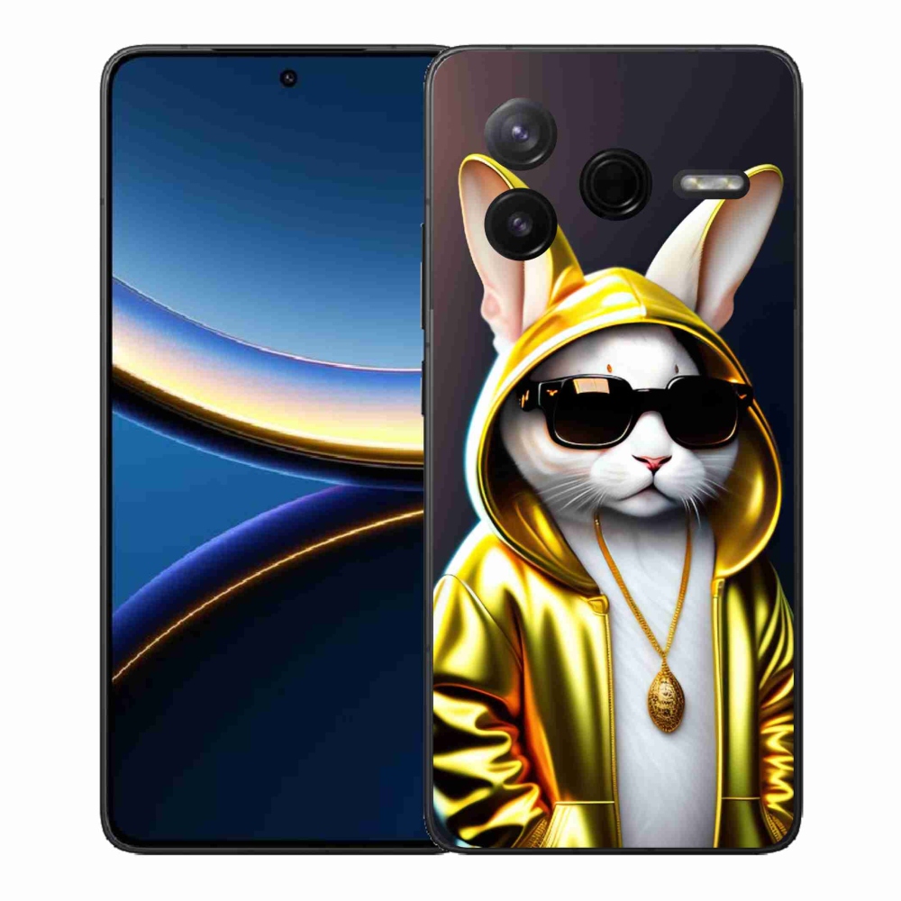 Gél borítás mmCase a Xiaomi Poco F7 Pro számára - cat boss