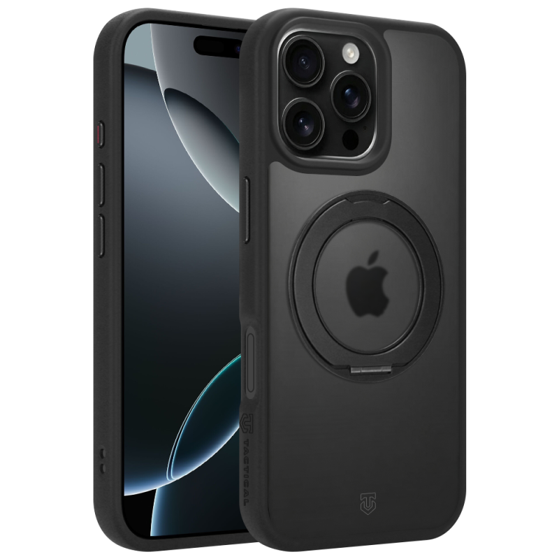 Tactical MagForce Hyperstand tok az Apple iPhone 16 Pro Max-hoz, Asphalt színben