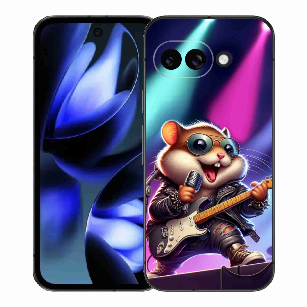 Gél borítás mmCase a Google Pixel 9a készülékhez - hörcsög rocker