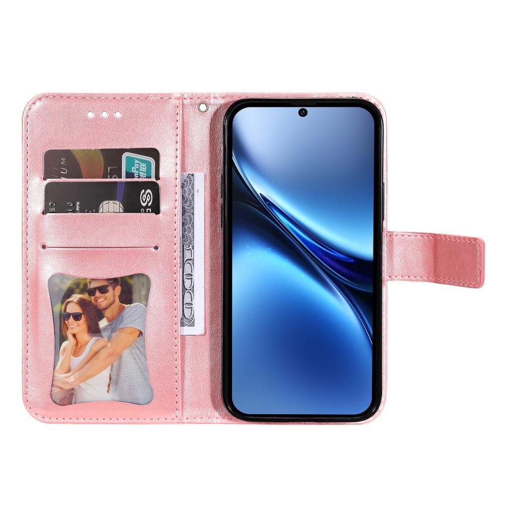 Mandala könyv tok a Vivo X200 5G készülékhez - rózsaszín