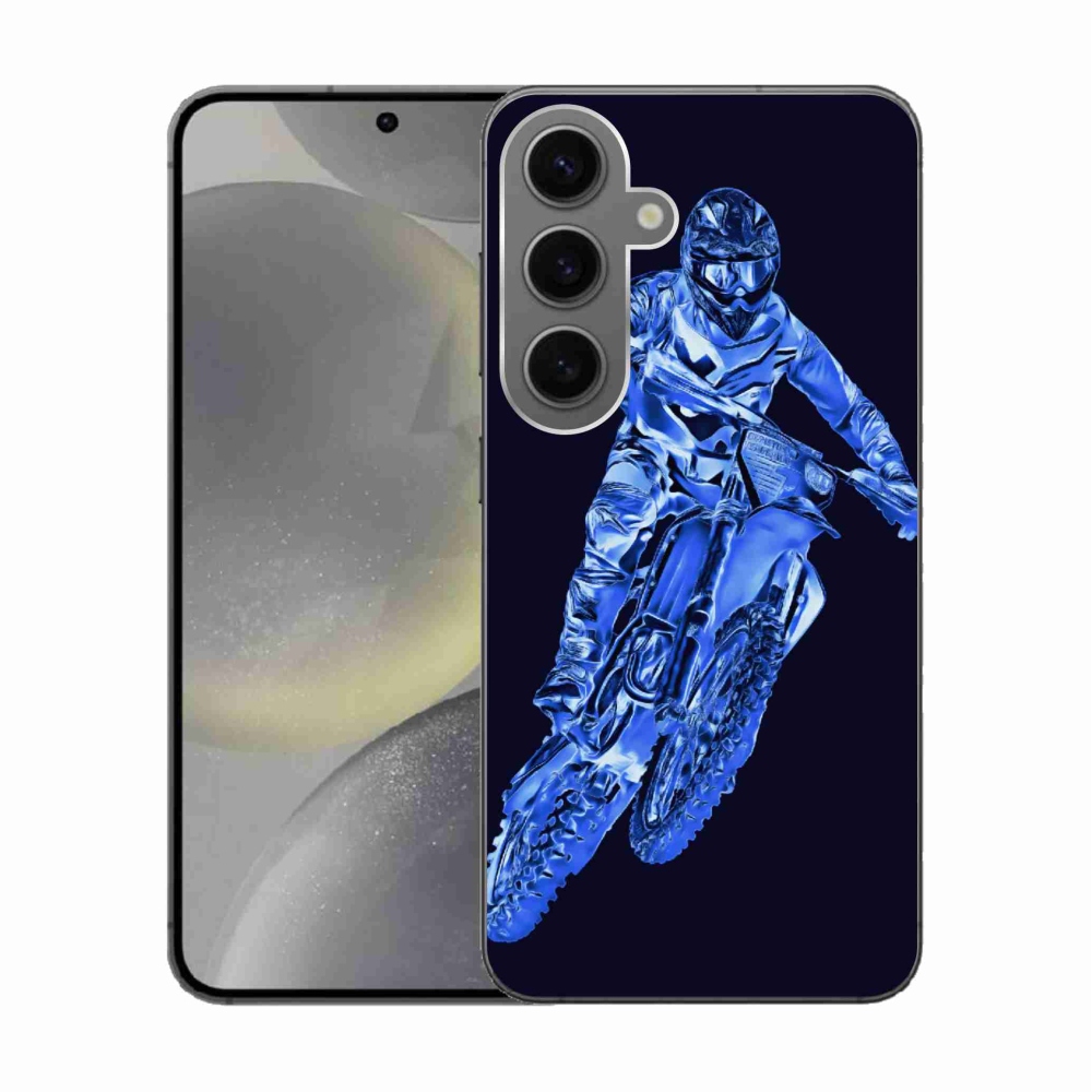 Zselés borítás mmCase Samsung Galaxy S24 - motocross 1