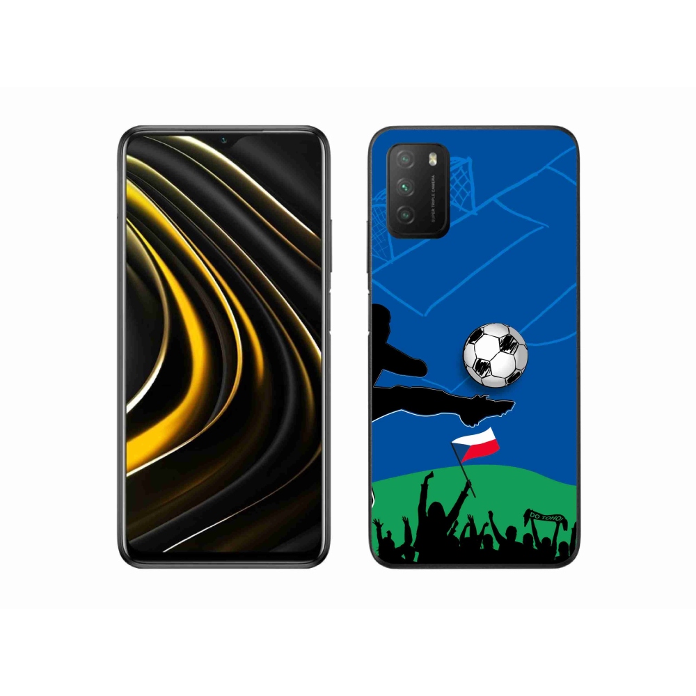 Gél borítás mmCase a Xiaomi Poco M3-hoz - futballszurkolók számára