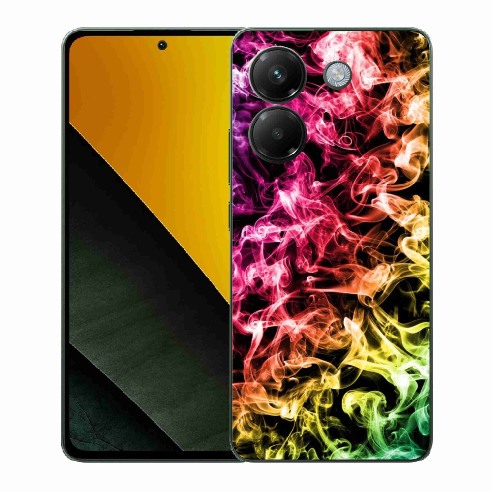 Gél borítás mmCase a Xiaomi Poco M7 Pro 5G számára - absztrakt minta 6