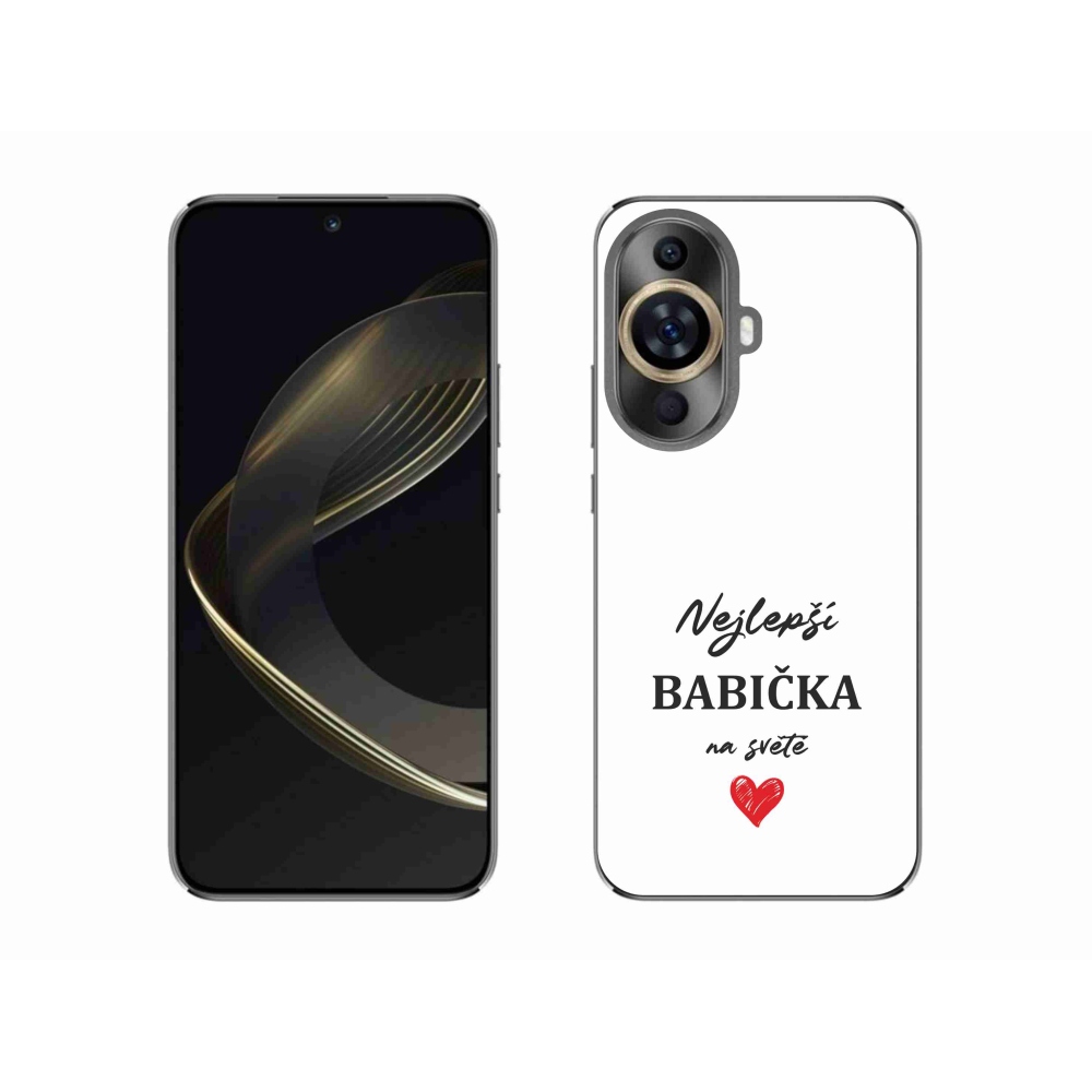 Gél borító mmCase a Huawei Nova 11-en - a legjobb nagymama 1 fehér háttérrel