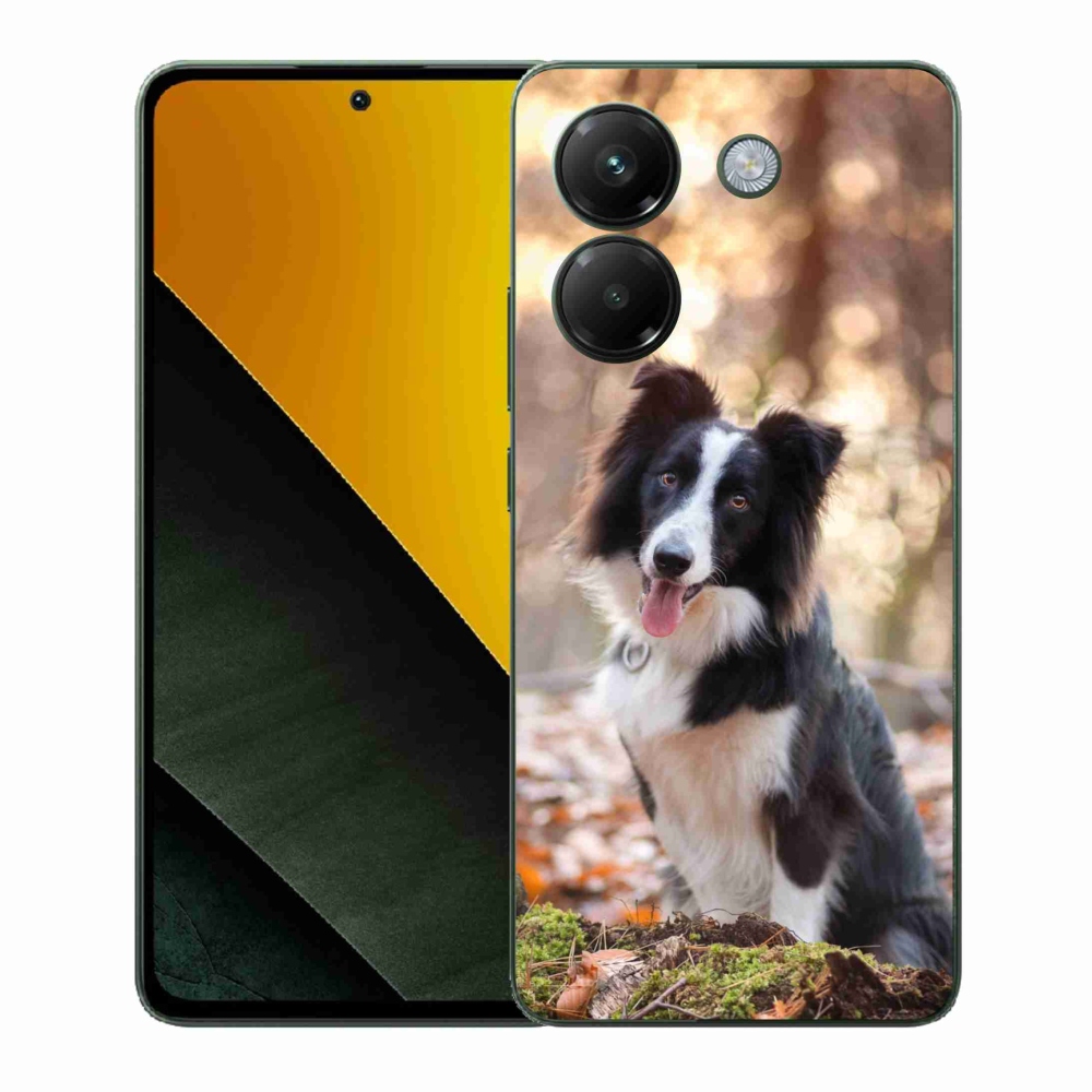 Gél borító mmCase a Xiaomi Poco M7 Pro 5G-hez - border colie 1
