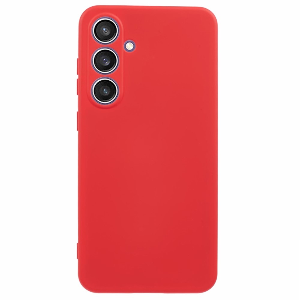 Gél tok Samsung Galaxy S24 FE készülékhez - piros