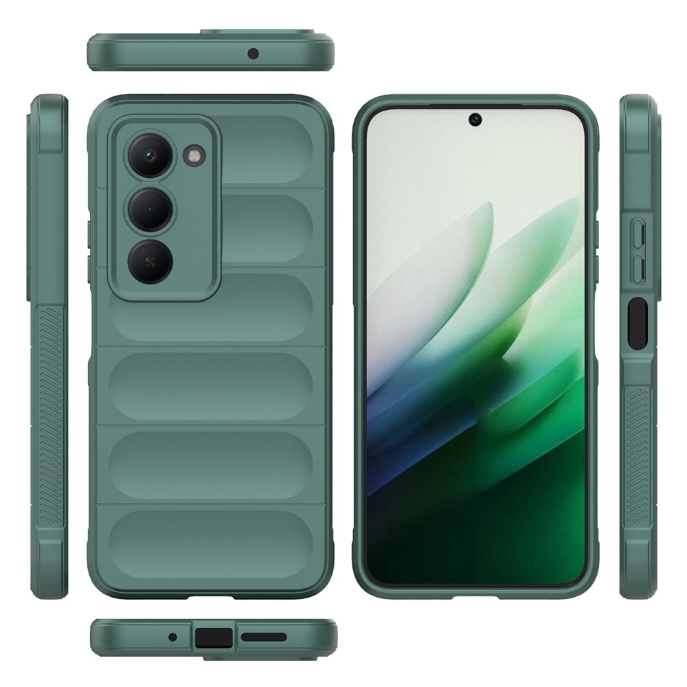 Rugg tartós zselés tok Xiaomi Redmi 15 5G (169mm) - zöld