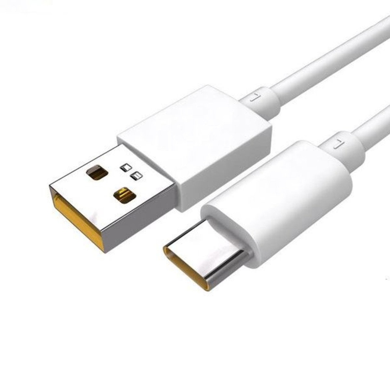 DL136 OPPO USB-C adatkábel SUPERVOOC Charge 65W 1m fehér (ömlesztett)