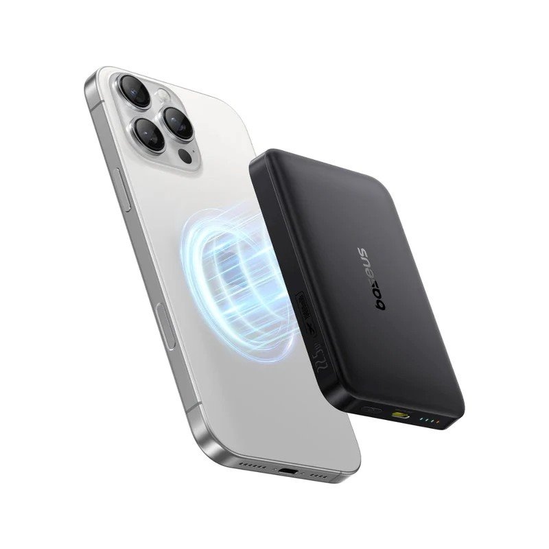 Baseus EnerFill FM12 22.5W mágneses Powerbank 10000mAh fekete