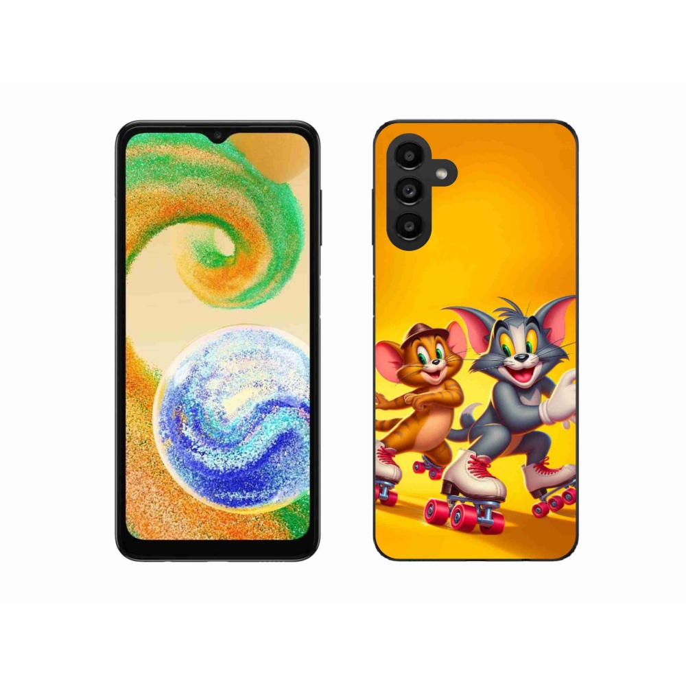 Zselés borítás mmCase Samsung Galaxy A04s (164.7x76.7x9.1mm) - tom a jerry
