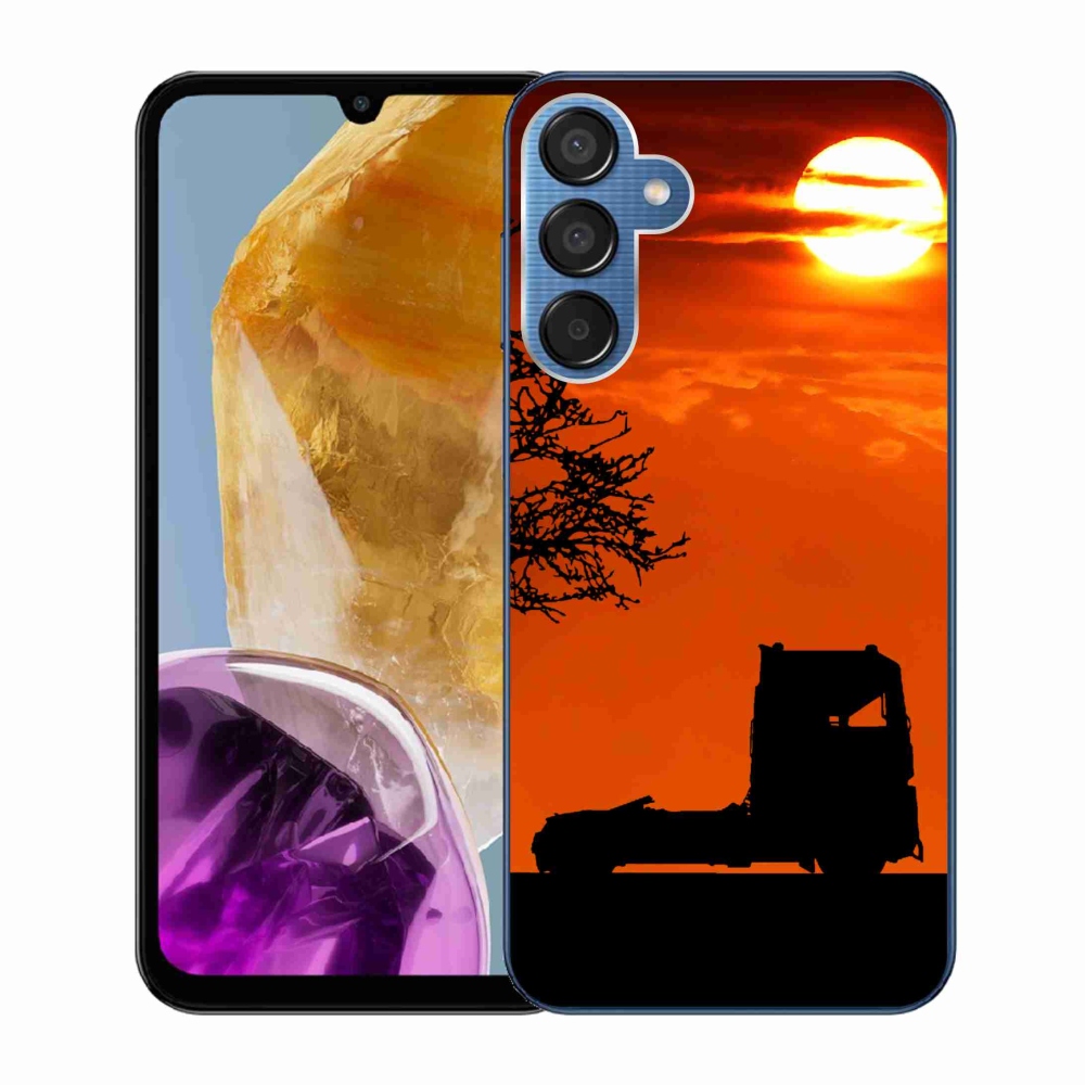 Zselés borítás mmCase Samsung Galaxy M15 5G - teherautó 3