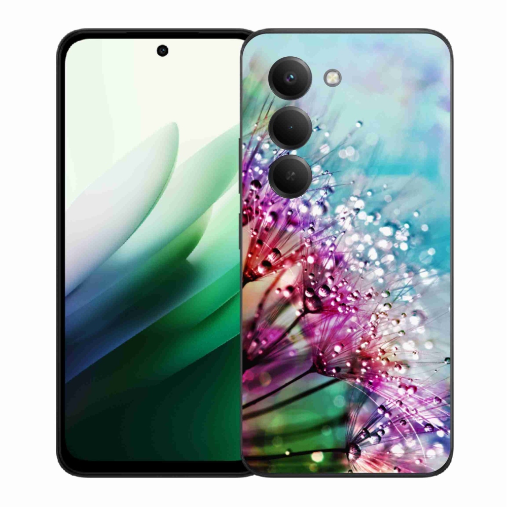 Gél borító mmCase a Xiaomi Redmi 15 5G-hez - színes virágok