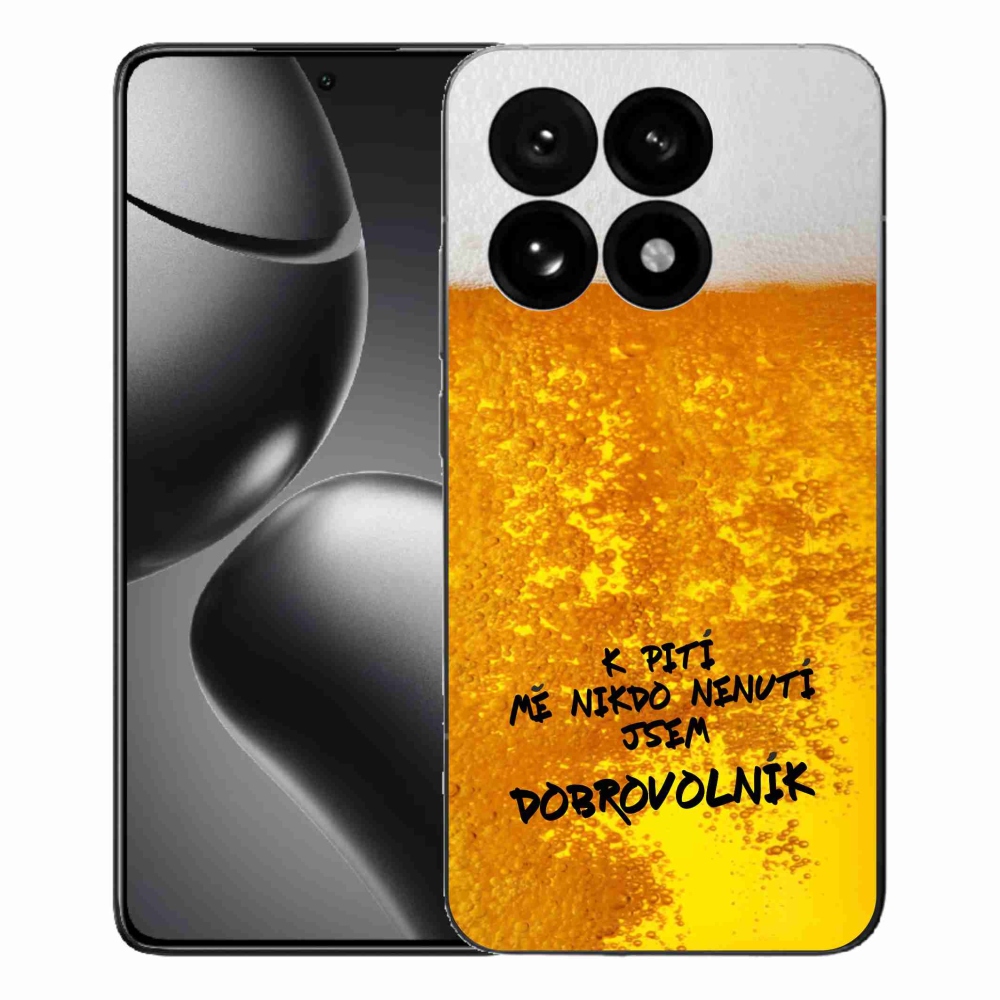 Gél borítás mmCase a Xiaomi 15T számára - sör motívum 4