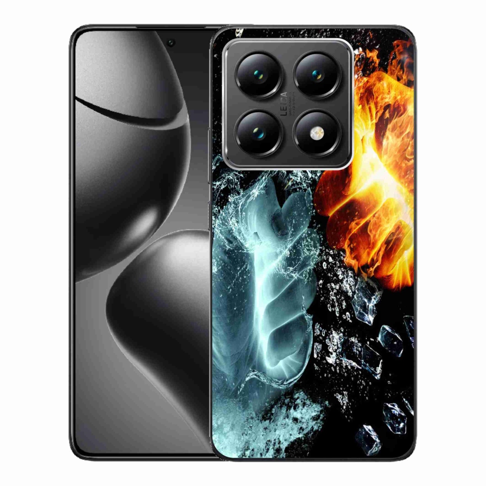 Gélburkolat mmCase a Xiaomi 14T számára - víz és tűz