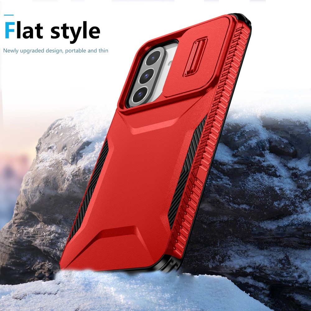 Csúszásálló, tartós borító Samsung Galaxy A26 5G készülékhez - piros