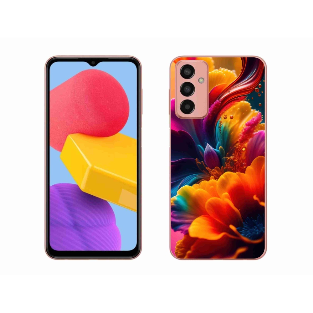 Gél borítás mmCase Samsung Galaxy M13 - absztrakt motívum 2