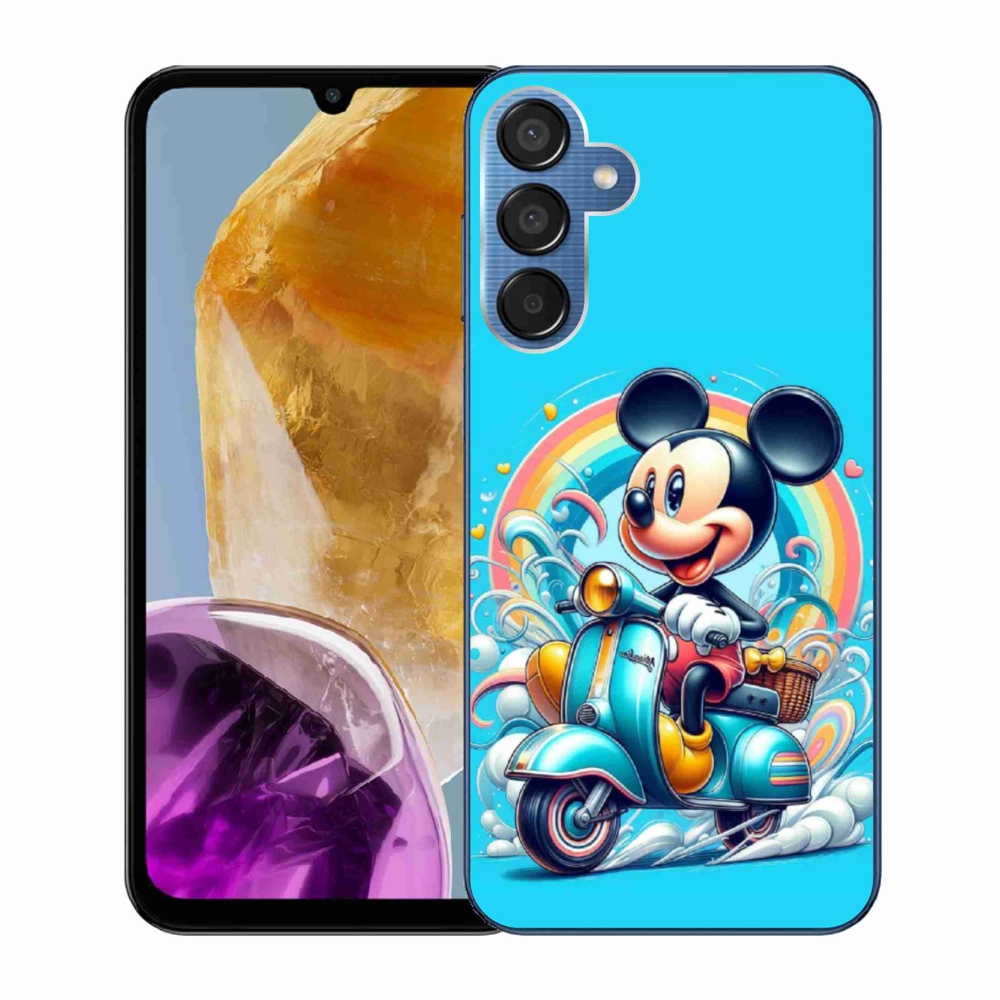Zselés borítás mmCase Samsung Galaxy M15 5G - mickey egér 2
